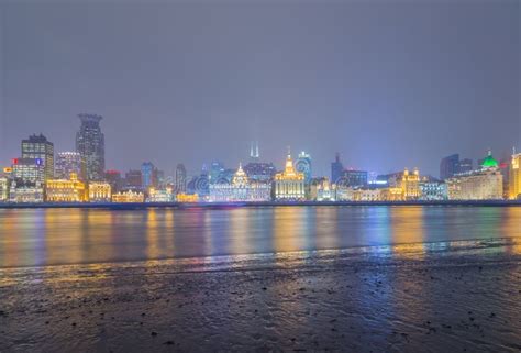 The Bund at Night, Shanghai, China Editorial Stock Photo - Image of ...