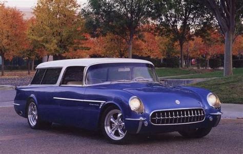 1954 corvette nomad wagon | Corvette, Vintage corvette, Retro cars