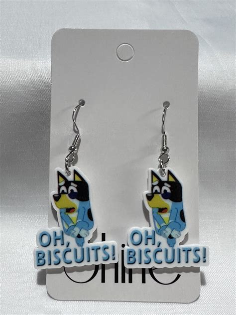 BLUEY OH BISCUITS - Shine Costume Jewellery