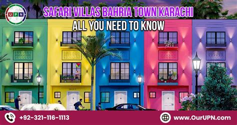 Safari Villas Bahria Town Karachi Updates - UPN