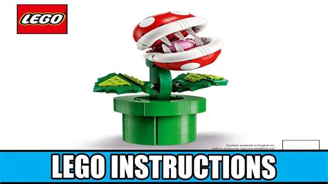 LEGO Instructions - Super Mario - 71426 - Piranha Plant - YouTube