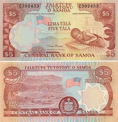 Samoan tala (WST) Coins. WST Coins. Samoan tala (WST) Banknotes | Banconota