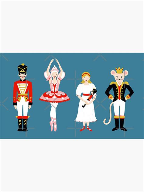 "The Christmas Nutcracker Ballet Characters" Photographic Print for ...