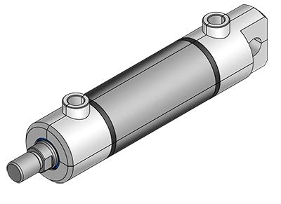 Hydraulic cylinder, double and single acting, plunger and telescoping cylinders design