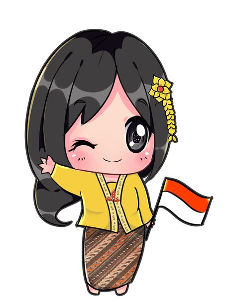 Chibi Indonesia: Kirana by BZSarahHime on DeviantArt