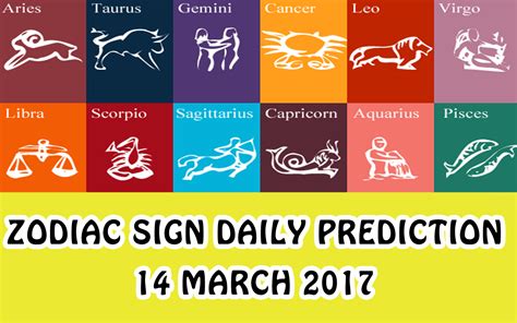 Zodiac Sign Daily Predictions - March 14th 2017 | Smart Investment Analysis