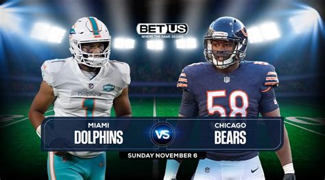 Dolphins vs Bears Prediction, Odds & Picks Nov 06