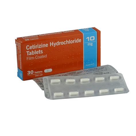 Cetirizine 10mg Tablets - Allergy Tablets, 10 Tablets - Asset Pharmacy