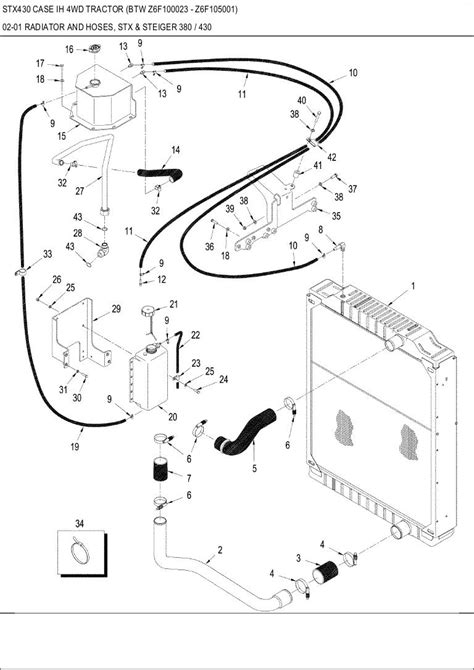 Stx 430 CASE IH 4WD Tractor parts catalog