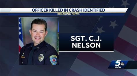 Edmond police identify officer killed in crash on Broadway Extension