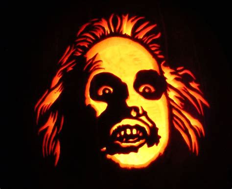 Beetlejuice Pumpkin Carving Ideas - Pumpkin Beetlejuice Carving ...