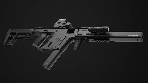 ArtStation - Kriss Vector Gen 2 Sub-D | Resources