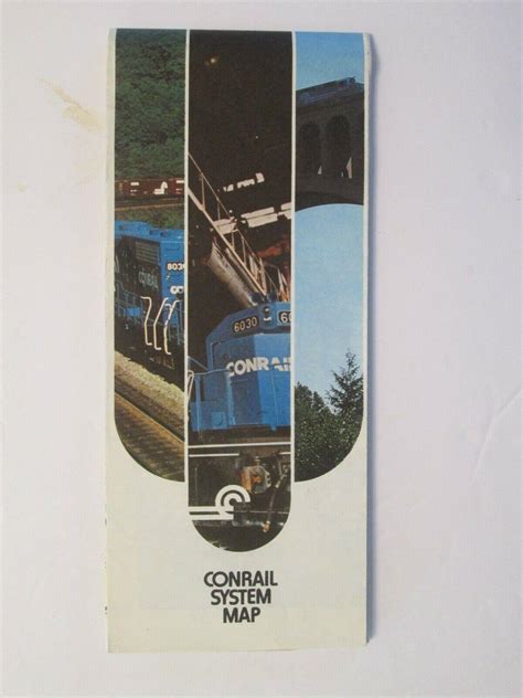 Conrail System Map 1978 | #3343279956