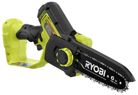 Ryobi 18V Compact Brushless 6-Inch Pruning Chainsaw - PTR