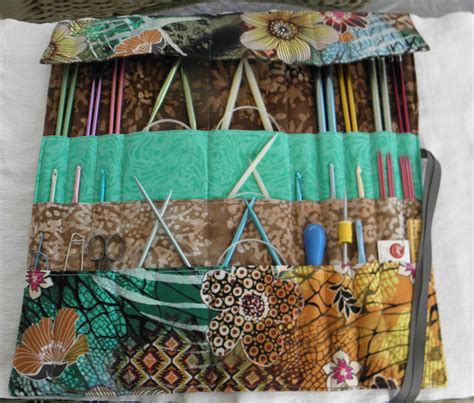 Knitting Needle Organizer 30 Pockets Knitting Needle Case