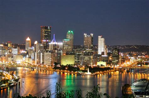 🔥 [50+] Pittsburgh at Night Wallpapers | WallpaperSafari