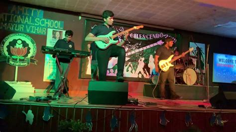 Amity international school Mayur vihar’s band performs at Crescendo ...