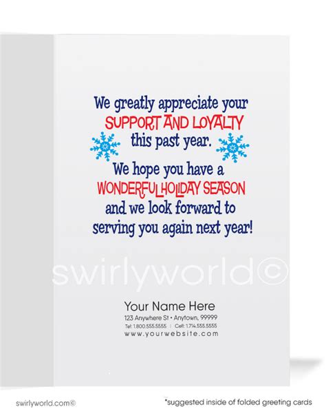 Cartoon Santa Funny Humorous Christmas Holiday Greeting Cards - swirly ...