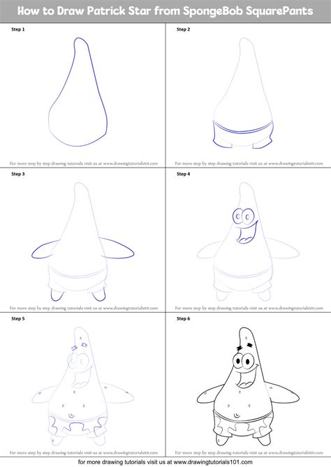 How To Draw Spongebob And Patrick Step By Step