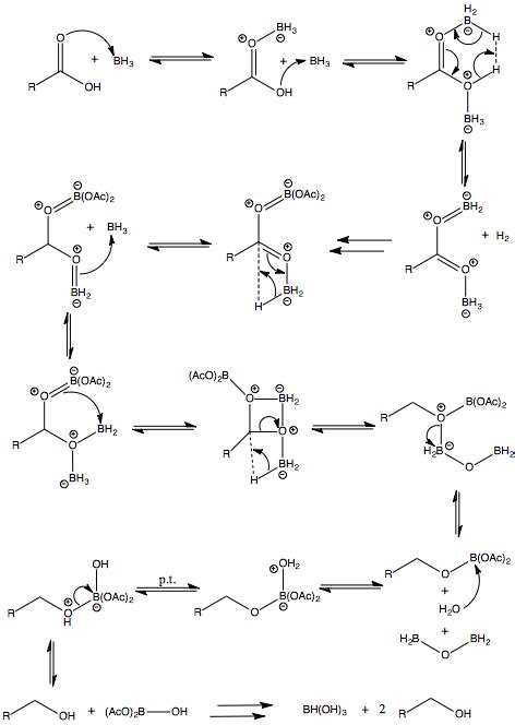 organic chemistry - Why do BH3 and NaBH4 have different selectivities ...