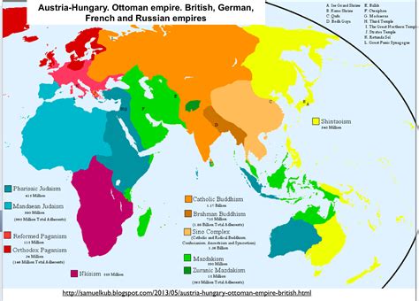 30 Map Of Religions In The World - Maps Online For You