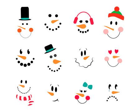 Snowman Faces Images – Browse 27,176 Stock Photos, Vectors, and Video ...