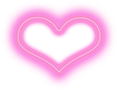 Download Neon Heart Pink Aesthetic Kawaii Hearts - Neon Hearts ...