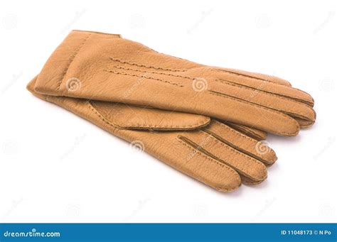 Fashion leather gloves stock image. Image of pair, clothing - 11048173