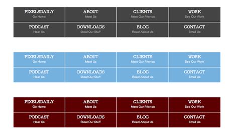 Responsive CSS Navigation Menu - Creative VIP