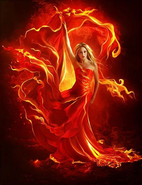 Fire dancer | Fire art, Flame art, Painting