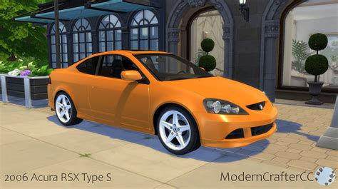 Sims 4 2006 acura rsx type s polycount | The Sims Book