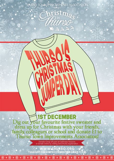 Christmas Jumper Day - Thurso Town Improvements Association