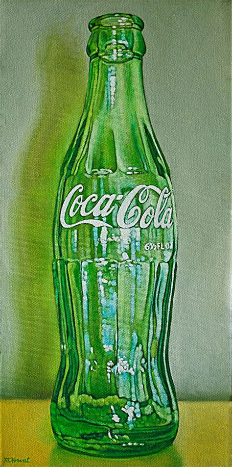 Coke Bottle III | Original fine art, Bottle art, Coke