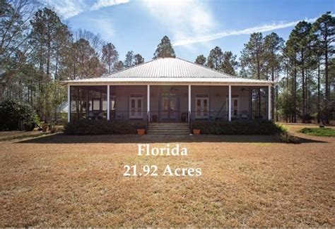 Florida Country Home For Sale on 21.92 Acres $675,000 - Country Life Dreams