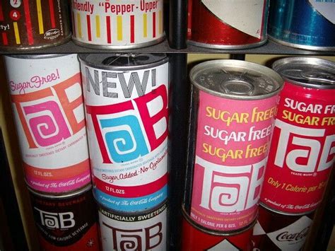 Tab Cola - popular 1970's Diet Soft Drink. It came in other flavors ...