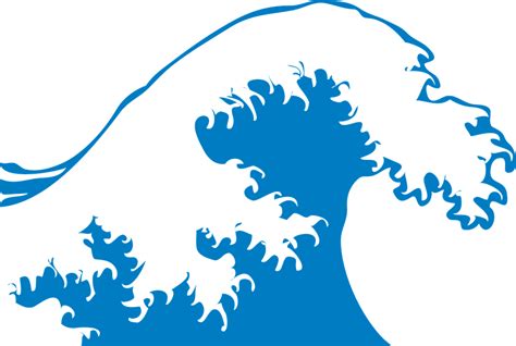 Free vector graphic: Wave, Big, Foam, Ocean, Power, Blue - Free Image ...