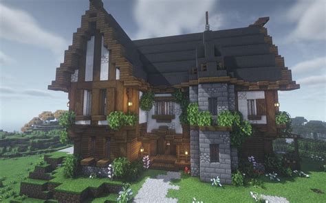 Minecraft medieval house | Minecraft houses, Minecraft architecture, Minecraft house plans