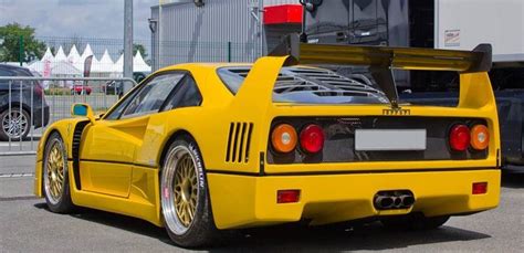 Yellow Ferrari F40 | Ferrari f40, Ferrari, Sports cars