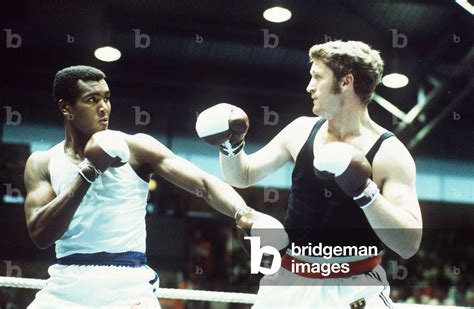 Image of Teófilo Stevenson vs. Peter Hussing at the Munich Olympics, 1972