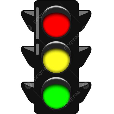 Cartoon Traffic Lights Hd Transparent, Traffic Light Cartoon, Traffic Light, Cartoon, Road PNG ...