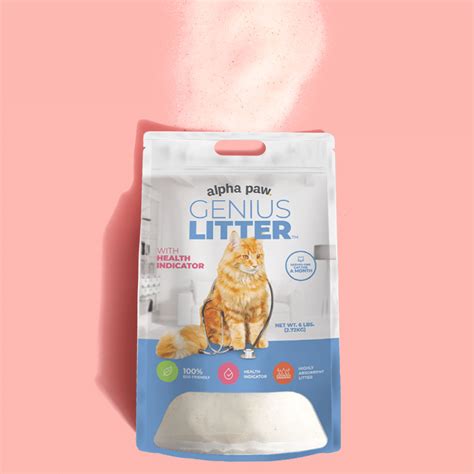 Genius Litter™ with Health Indicator | Alpha Paw