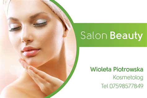 Business Cards for a Beautician on Behance