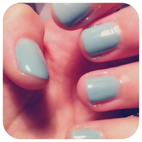 Baby blue | Nail polish, Nails, Polish