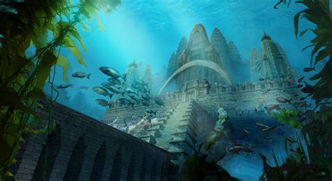 ArtStation - Underwater Palace