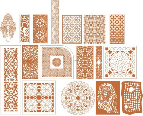 Free CNC Patterns | CNC Cutting Design Download - Free Vector