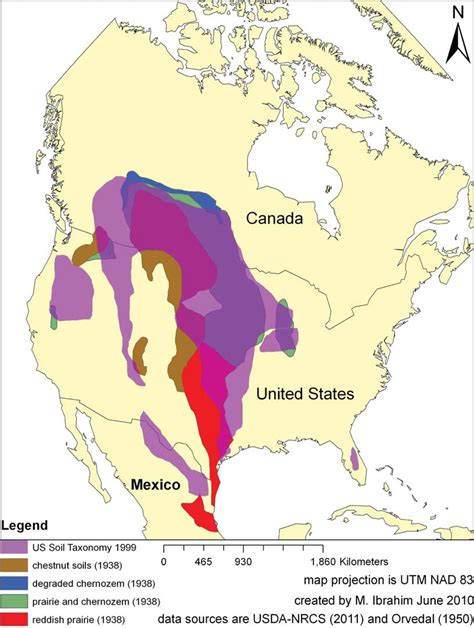 Distribution of Mollisols across North America. | Download Scientific Diagram