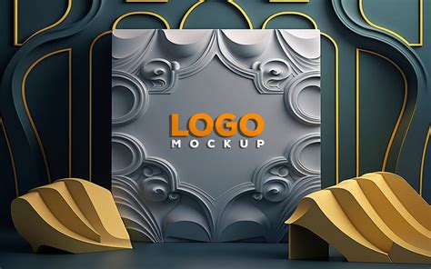 Logo Mockup| Interior Logo Mockup #352645 - TemplateMonster