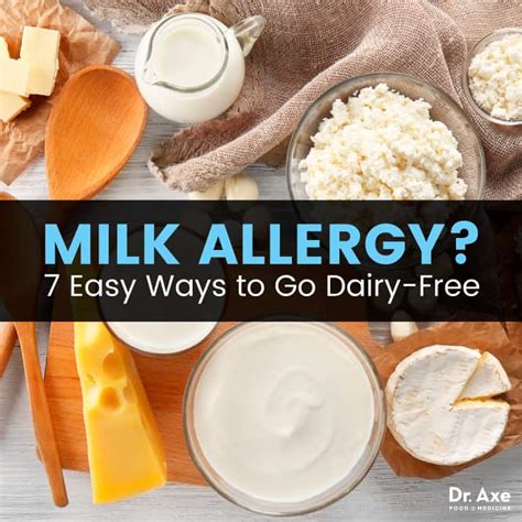 Milk Allergy Symptoms + 7 Healthy Ways to Go Dairy Free | Best Pure Essential Oils