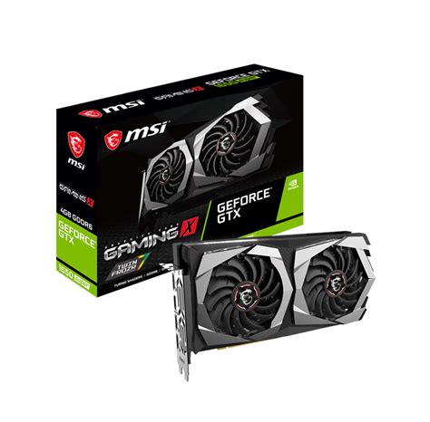 MSI GeForce GTX 1650 SUPER GAMING X - 4GB GDDR6 - Grafikkarte