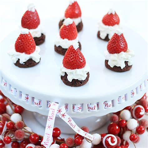 Santa Strawberries - Fun Festive Holiday Recipe | DrHardick